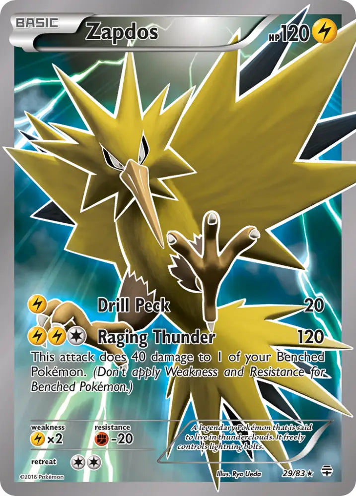 Zapdos (29/83) [XY: Generations] - Pokemon Single