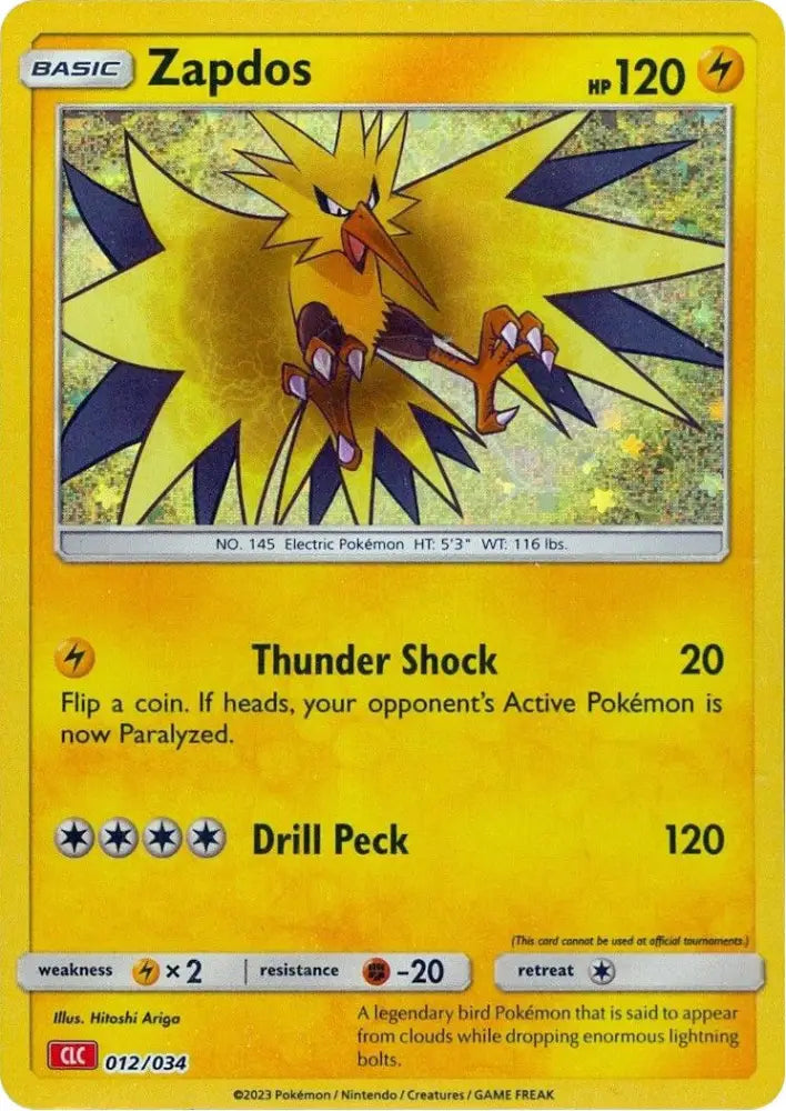 Zapdos [Trading Card Game Classic] - Pokemon Single