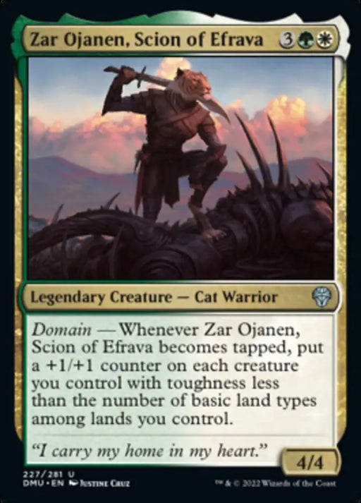 Zar Ojanen Scion of Efrava [Dominaria United] - MTG Single