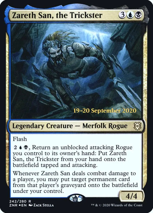 Zareth San the Trickster [Zendikar Rising Prerelease Promos] - MTG Single