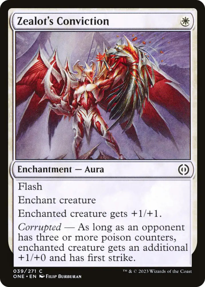 Zealot’s Conviction [Phyrexia: All Will Be One] - MTG Single