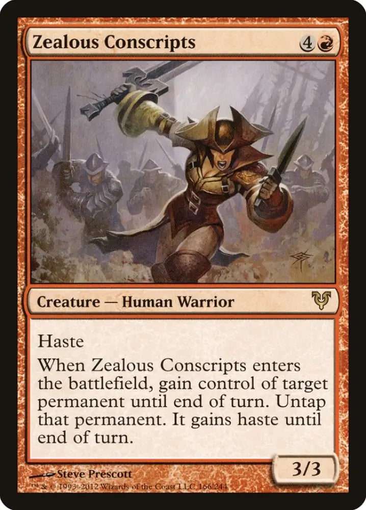 Zealous Conscripts [Avacyn Restored] - MTG Single