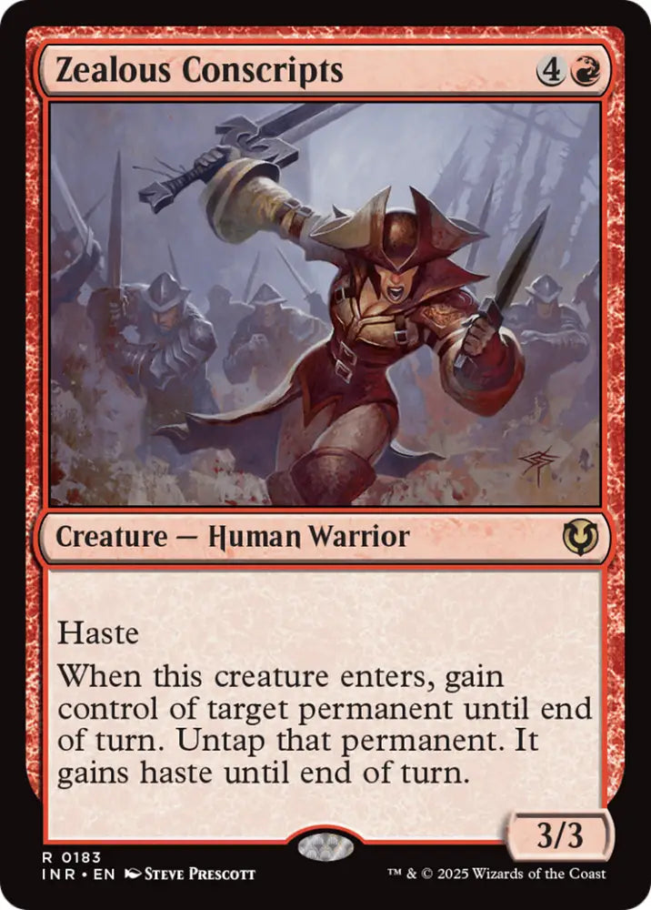 Zealous Conscripts [Innistrad Remastered] - MTG Single