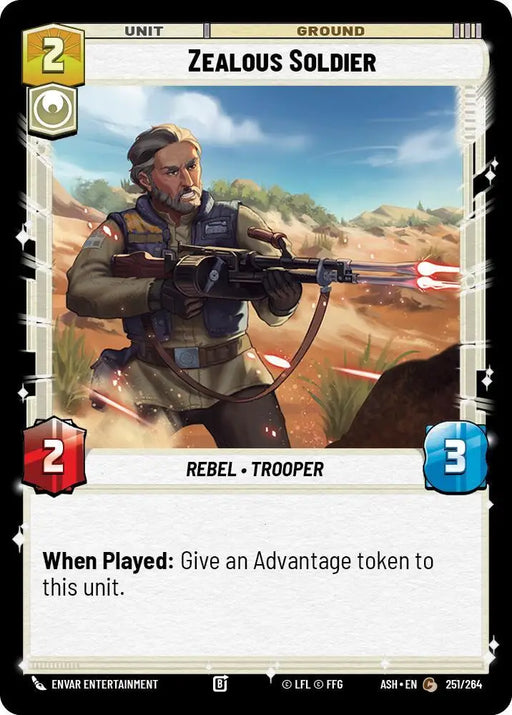 Zealous Soldier (251/264) [Ashes of the Empire]