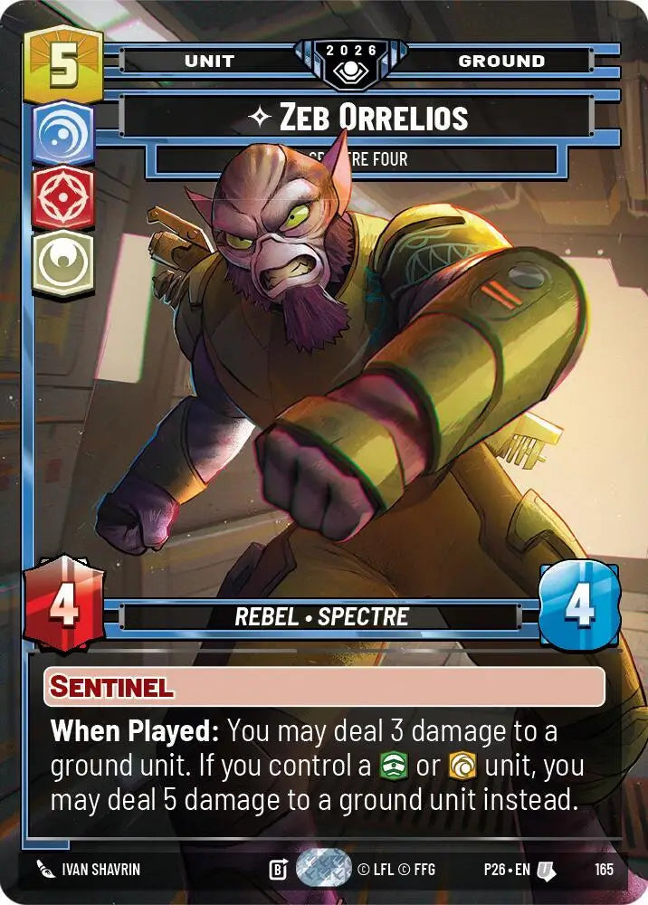 Zeb Orellios - Spectre Four (165) [Galactic Championship 2026]