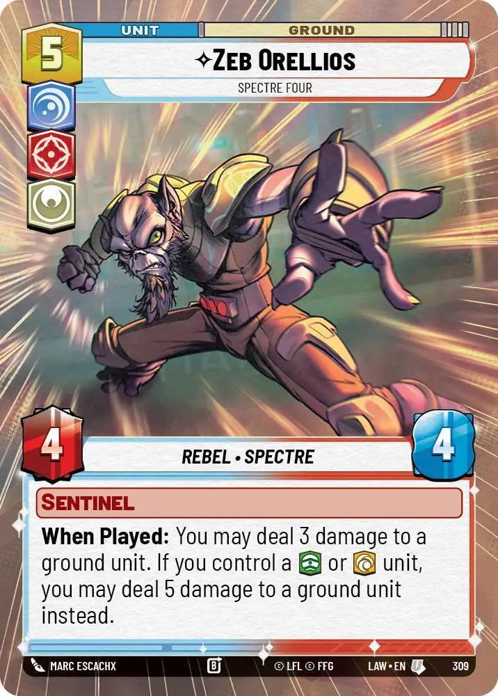 Zeb Orellios - Spectre Four (Hyperspace) (309) [A Lawless Time]