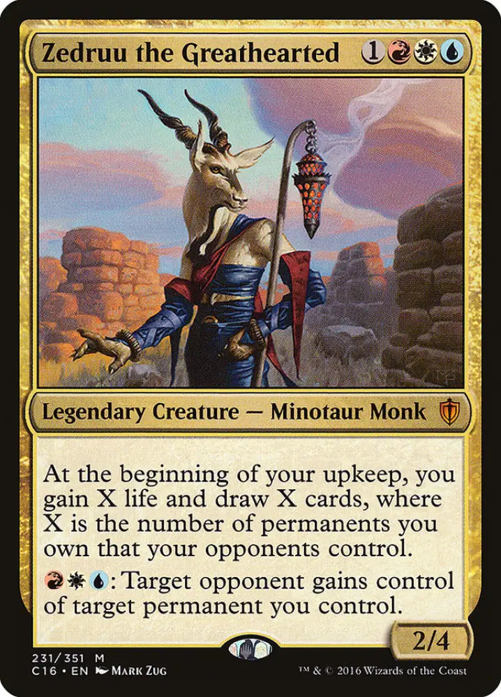 Zedruu the Greathearted [Commander 2016] - MTG Single