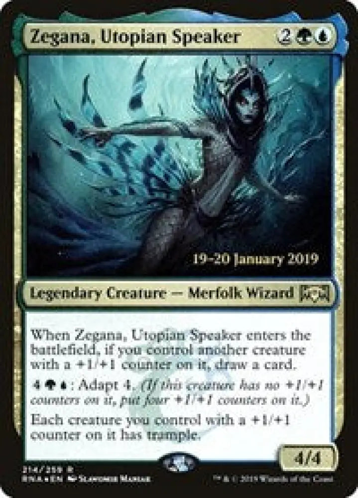 Zegana, Utopian Speaker (214) [Prerelease Cards]