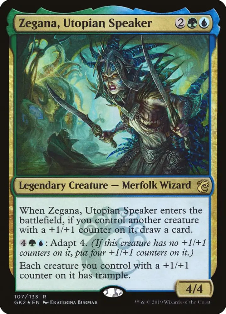 Zegana Utopian Speaker [Ravnica Allegiance Guild Kit] - MTG Single