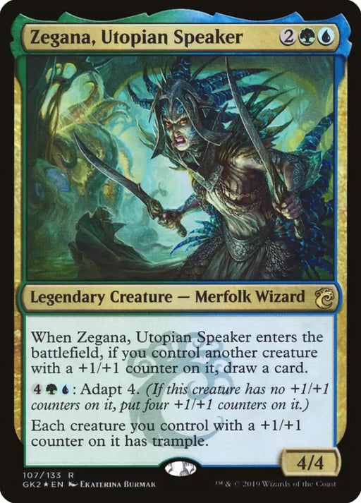 Zegana Utopian Speaker [Ravnica Allegiance Guild Kit] - MTG Single