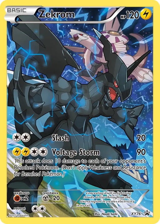 Zekrom (XY76) [XY: Black Star Promos] - Pokemon Single