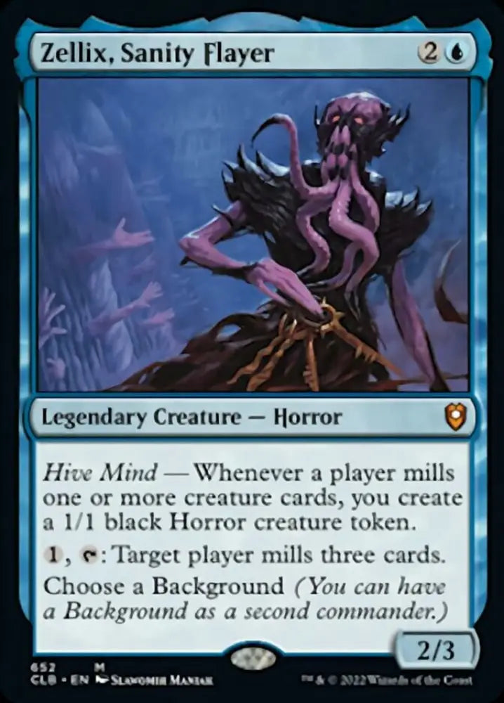 Zellix Sanity Flayer [Commander Legends: Battle for Baldur’s Gate] - MTG Single