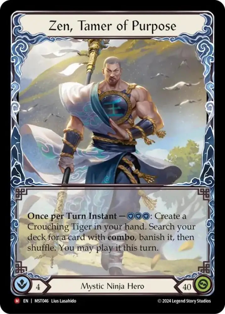 Zen Tamer of Purpose [Part the Mistveil] - Flesh And Blood Single