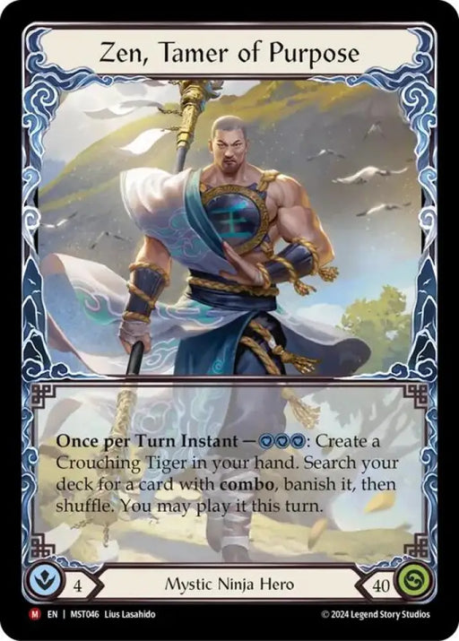 Zen Tamer of Purpose [Part the Mistveil] - Flesh And Blood Single
