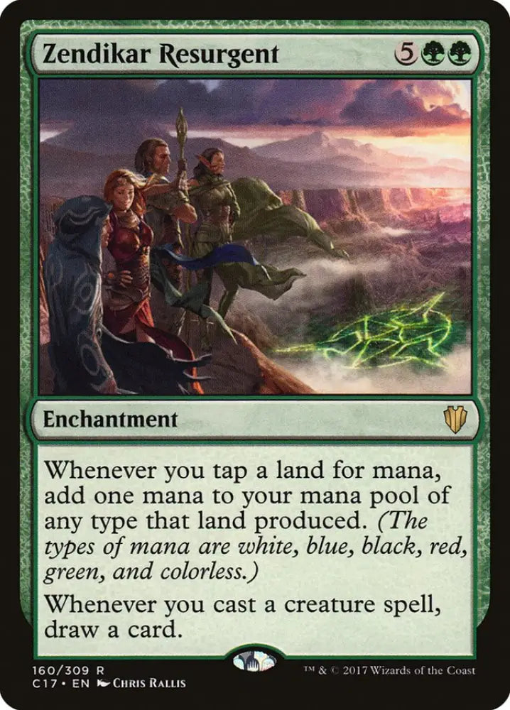 Zendikar Resurgent [Commander 2017] - MTG Single