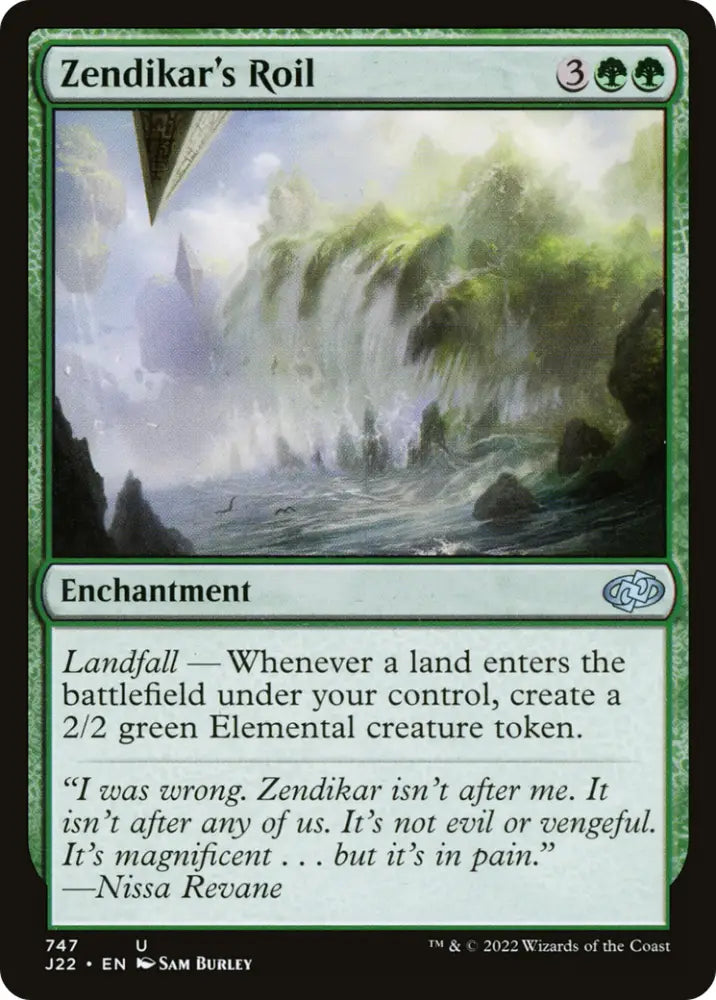 Zendikar’s Roil [Jumpstart 2022] - MTG Single