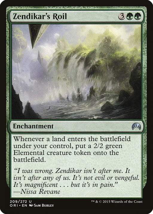 Zendikar’s Roil [Magic Origins] - MTG Single