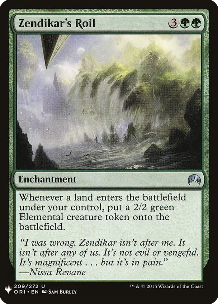Zendikar’s Roil [Mystery Booster] - MTG Single
