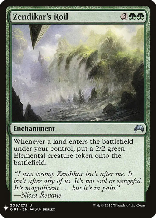 Zendikar’s Roil [Mystery Booster] - MTG Single