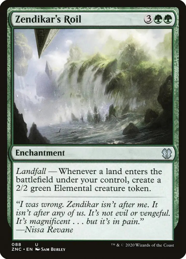 Zendikar’s Roil [Zendikar Rising Commander] - MTG Single
