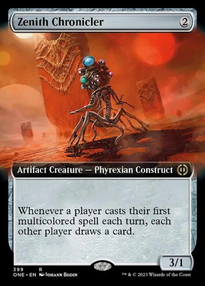 Zenith Chronicler (Extended Art) [Phyrexia: All Will Be One] - MTG Single