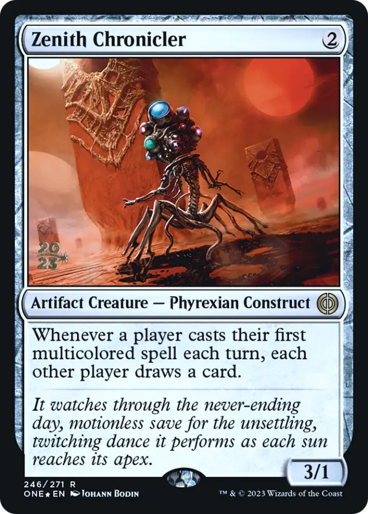 Zenith Chronicler [Phyrexia: All Will Be One Prerelease Promos] - MTG Single