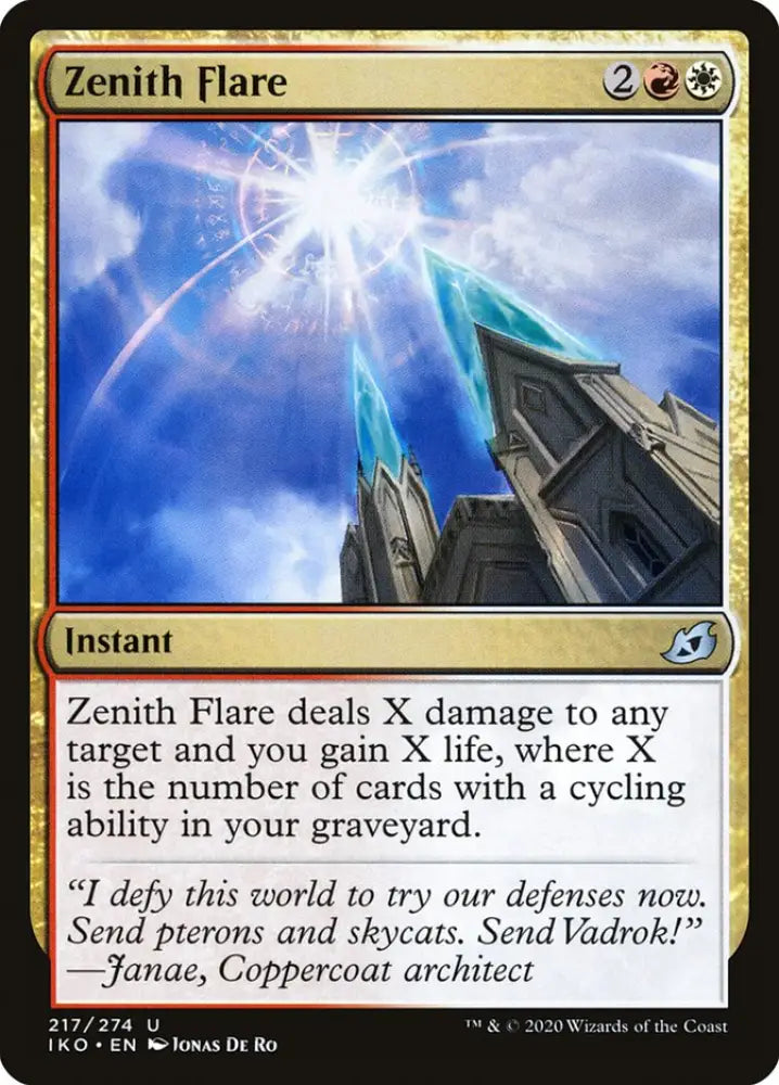 Zenith Flare [Ikoria: Lair of Behemoths] - MTG Single