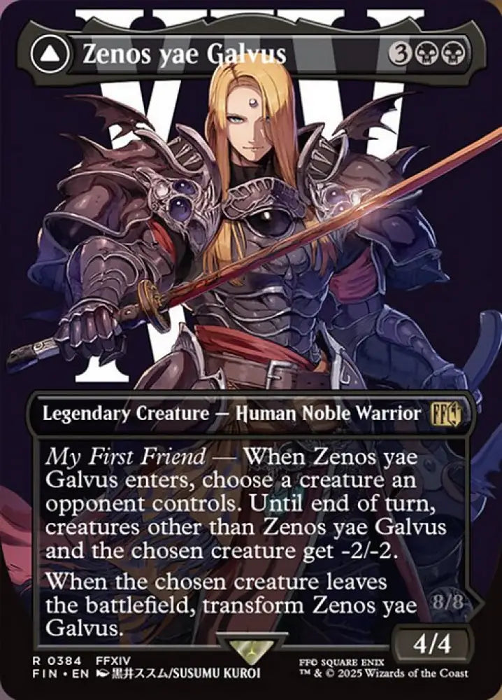 Zenos yae Galvus // Shinryu, Transcendent Rival (384) [Final Fantasy]