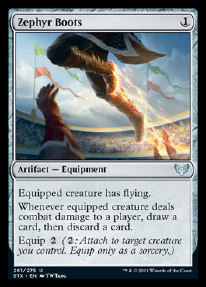 Zephyr Boots [Strixhaven: School of Mages] - MTG Single