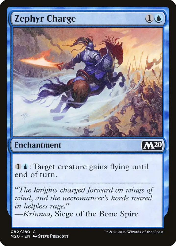 Zephyr Charge [Core Set 2020] - MTG Single