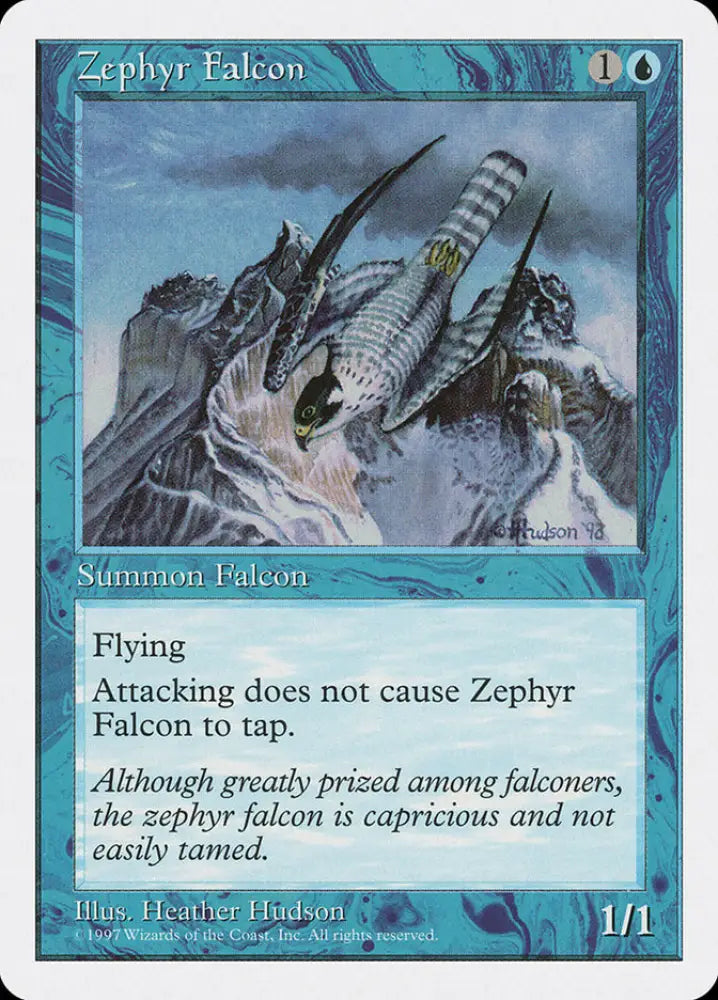 Zephyr Falcon [Fifth Edition] - MTG Single