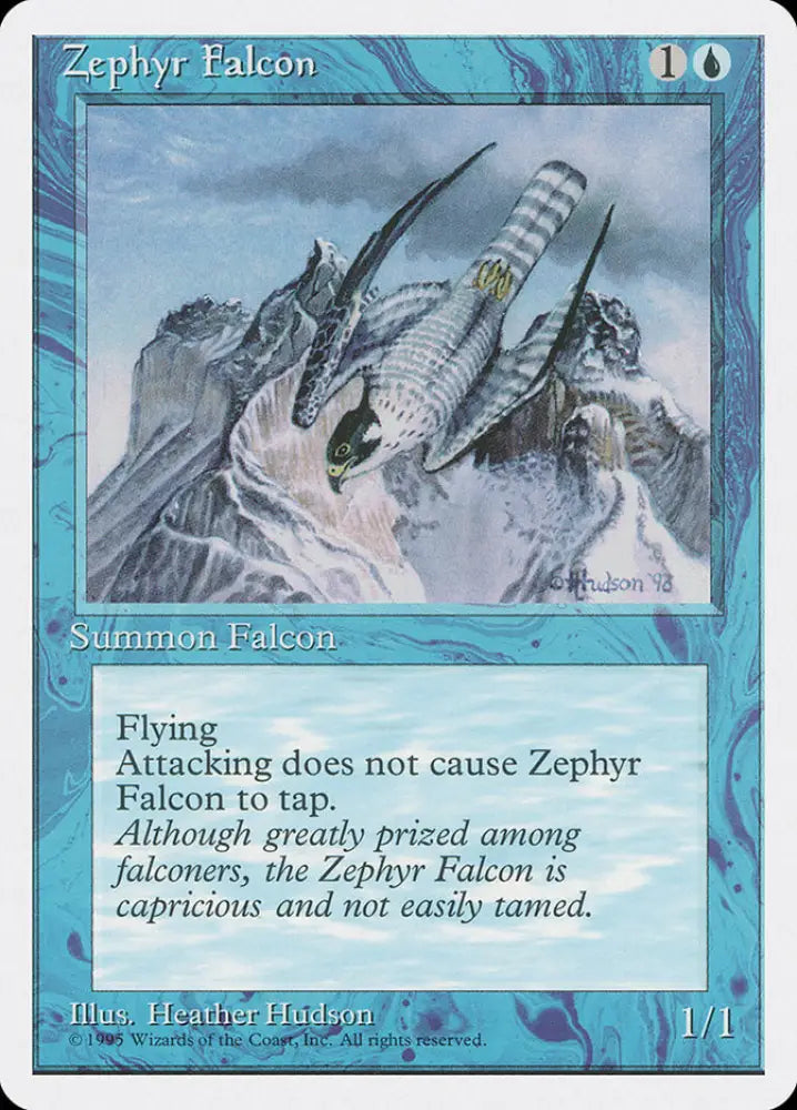 Zephyr Falcon [Fourth Edition] - MTG Single