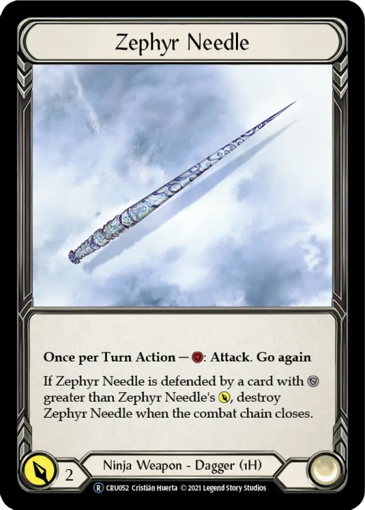 Zephyr Needle [Crucible of War Unlimited] Unlimited Normal - Flesh And Blood Single