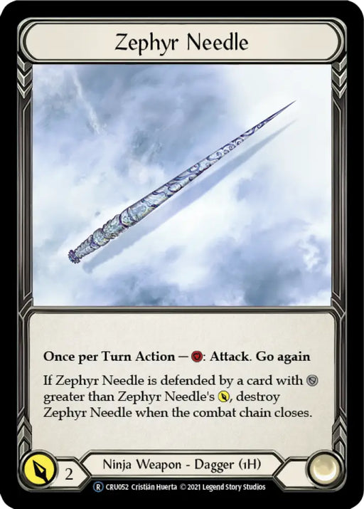 Zephyr Needle [Crucible of War Unlimited] Unlimited Normal - Flesh And Blood Single