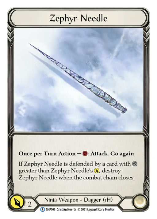 Zephyr Needle (Left) [1HP093] (History Pack 1) - Flesh And Blood Single