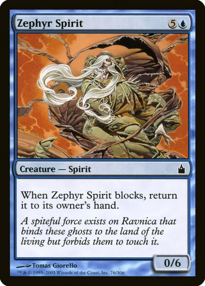 Zephyr Spirit [Ravnica: City of Guilds] - MTG Single