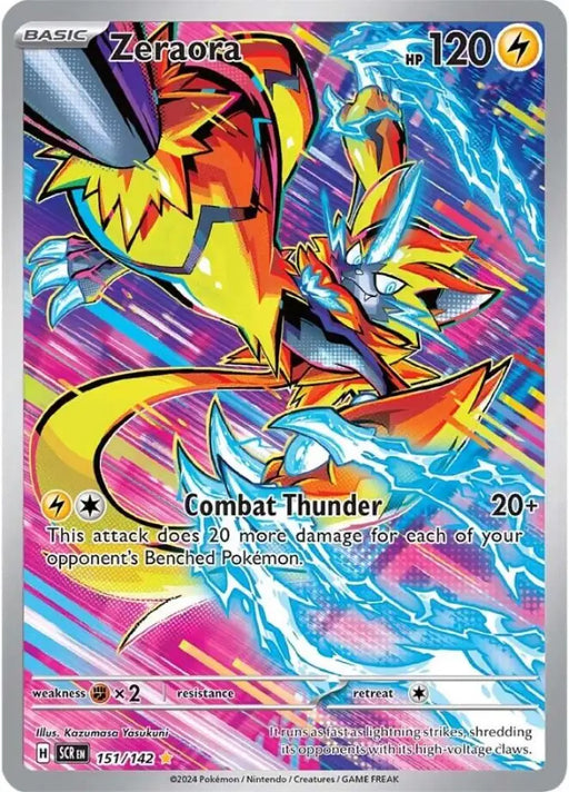 Zeraora (151/142) [Scarlet & Violet: Stellar Crown] - Pokemon Single