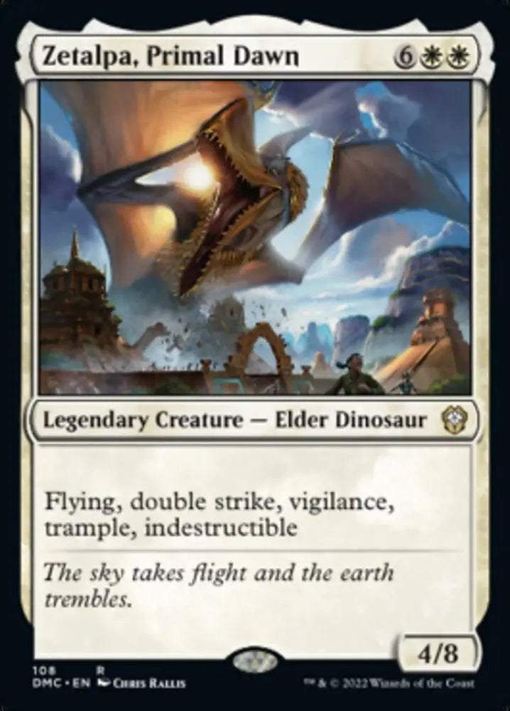 Zetalpa Primal Dawn [Dominaria United Commander] - MTG Single