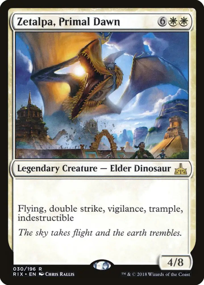 Zetalpa Primal Dawn [Rivals of Ixalan] - MTG Single