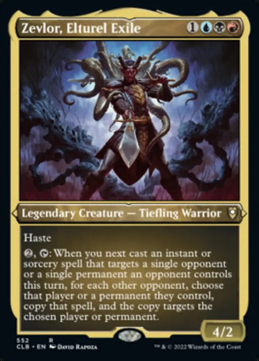 Zevlor Elturel Exile (Foil Etched) [Commander Legends: Battle for Baldur’s Gate] - MTG Single