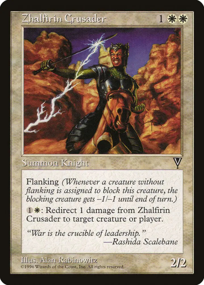 Zhalfirin Crusader [Visions] - MTG Single