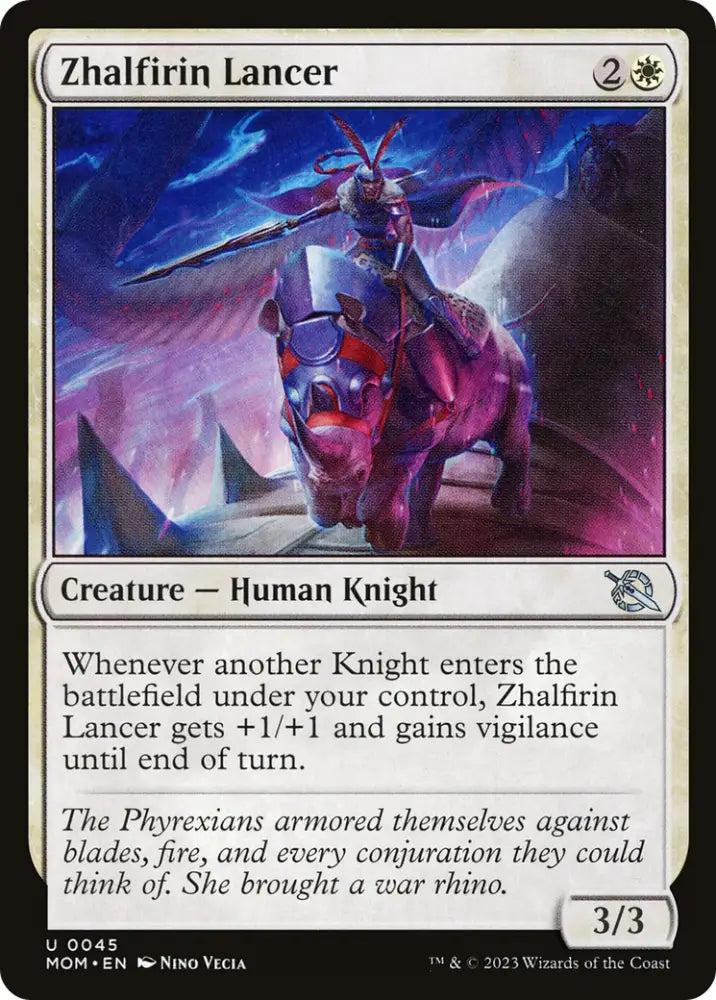Zhalfirin Lancer [March of the Machine] - MTG Single
