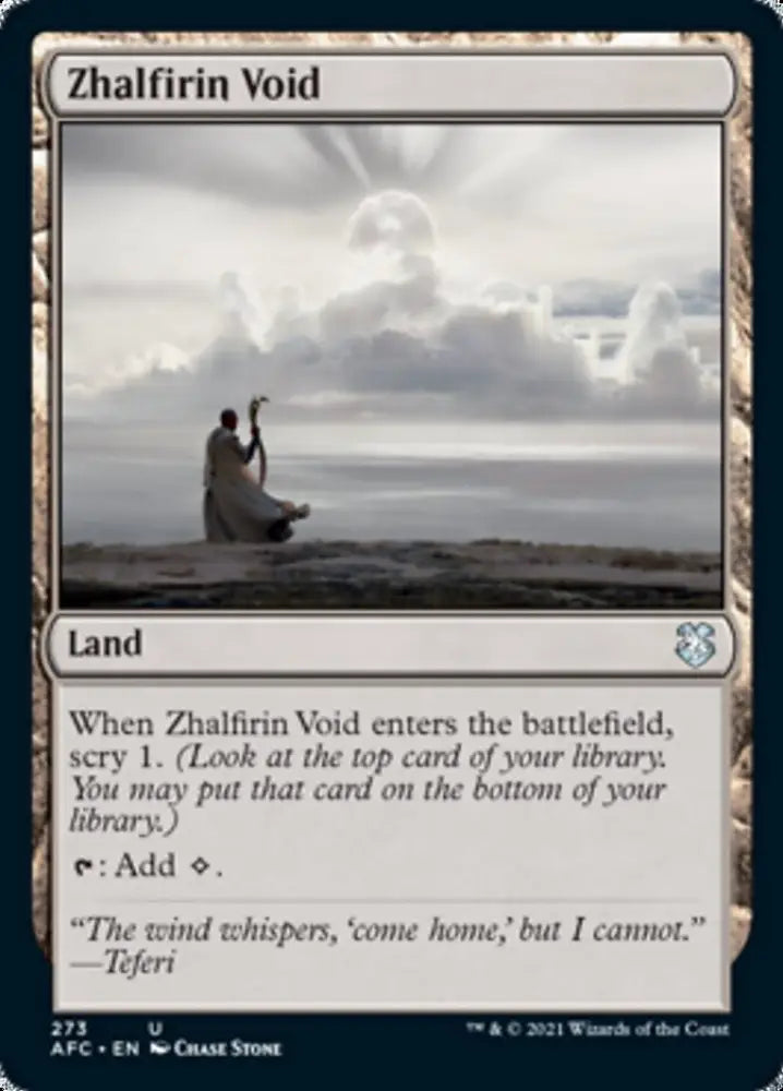 Zhalfirin Void [Dungeons & Dragons: Adventures in the Forgotten Realms Commander] - MTG Single