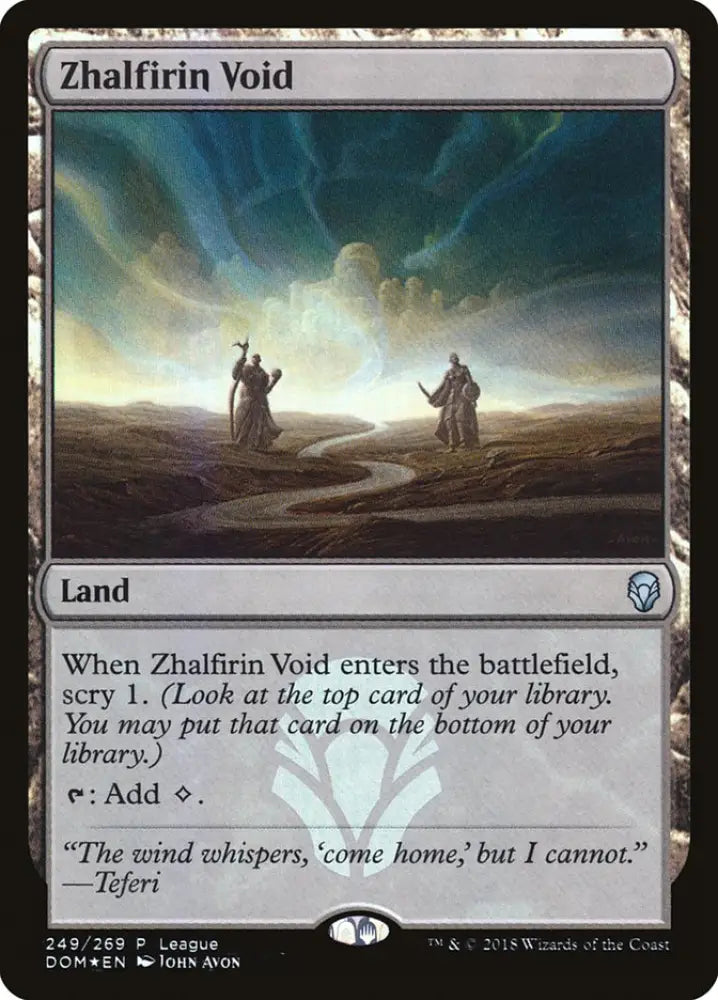 Zhalfirin Void (League) [Dominaria Promos] - MTG Single