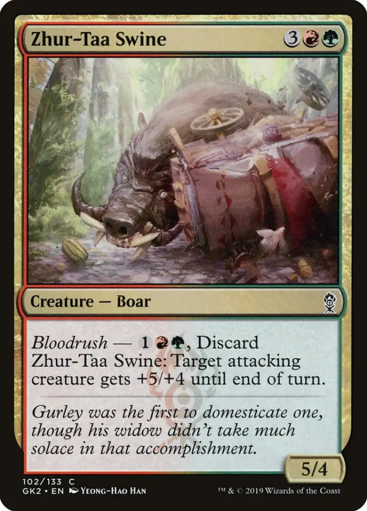 Zhur-Taa Swine [Ravnica Allegiance Guild Kit] - MTG Single