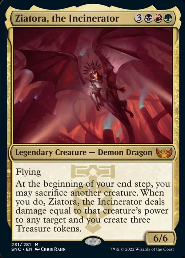 Ziatora the Incinerator [Streets of New Capenna] - MTG Single