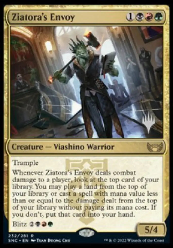 Ziatora’s Envoy (Promo Pack) [Streets of New Capenna Promos] - MTG Single
