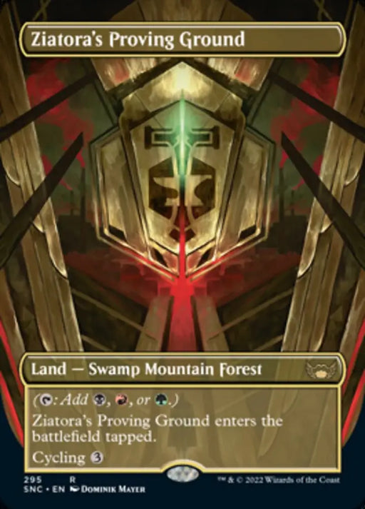 Ziatora’s Proving Ground (Borderless Alternate Art) [Streets of New Capenna] - MTG Single