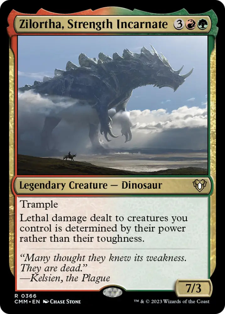 Zilortha Strength Incarnate [Commander Masters] - MTG Single