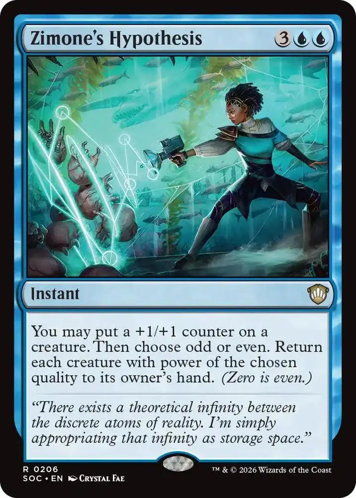 Zimone's Hypothesis (206) [Secrets of Strixhaven Commander]